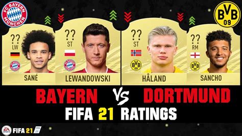 Fifa fifa 21 ratings revealed: FIFA 21 | BAYERN VS DORTMUND PLAYER RATINGS! 😱🔥| FT ...