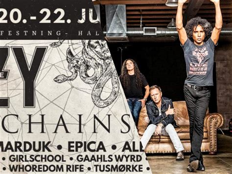 Headlinerne til tons of rock 2022 er klare! Alice In Chains + 2 til er bekreftet for Tons Of Rock 2018 ...