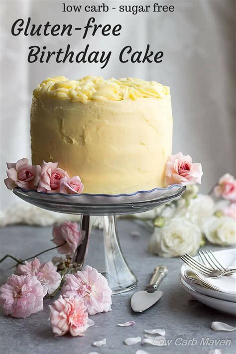 The ultimate birthday cake alternatives roundup. Best Gluten Free Low Carb Birthday Cake Recipe (Sugar-free)