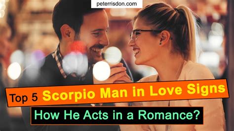 He understands simple straightforward language. Top 5 Scorpio Man in Love Signs - How He Acts in a Romance?