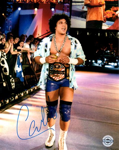 Served with pico de gallo & slices of avocados. Carlito Signed 8x10 - Pro Wrestling Loot