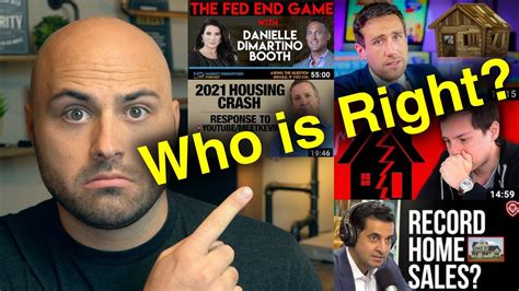 The market lost 22.6% of its value in one day known as black monday.2 but within two years, it had recovered everything it had lost.3. So will there be a Housing Market Crash or Not?? - YouTube