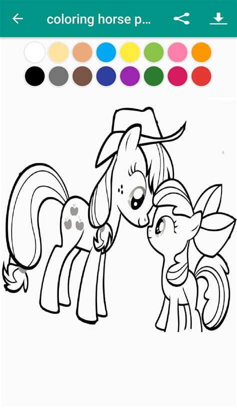 Mewarnai kuda poni my little pony harmony coloring pages 30 minutes compilation. Mewarnai Gambar Kuda Poni - colouring mermaid