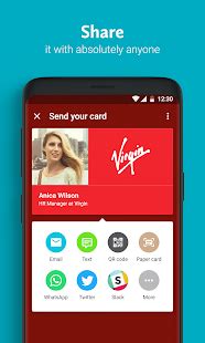 The application that can give life to your virtual cards: Haystack Digital Business Card - Apps on Google Play