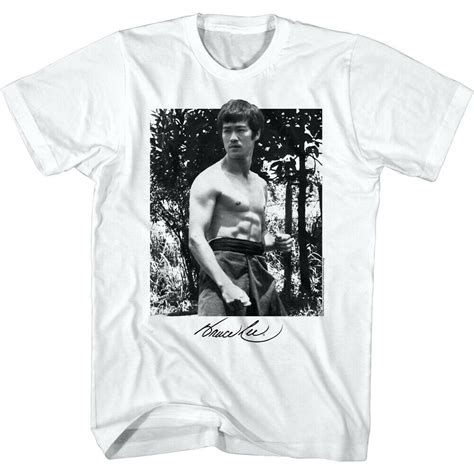 A man needs a purpose, because without a purpose a man is lost. Bruce Lee Warrior in the Garden T-Shirt - Mens Icon T Shirt | Societees
