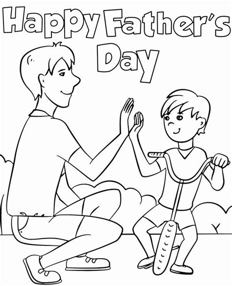 Coloring pages to download and print. Happy Fathers Day Coloring Pages Printable Awesome Happy ...