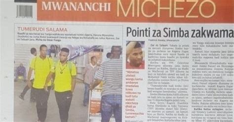 Staili za kumkojolesha mwanamke dakika moja lazima amwage. Usikubali Kupitwa Na Magazeti ya leo Jumatano ya April 19. - Habari Zone