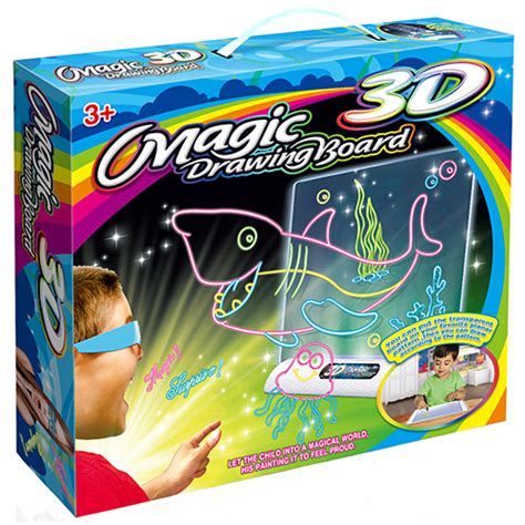 Drawing on the right side of the brain (referral link to amazon). 3D Magic Drawing Board (with 3D glasses) - Jess Goods ...