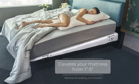 The mattress elevator is width adjustable so that it can suit single to queen size beds, ensuring that support and elevation is provided equally across the user's mattress. Your Medical Store Avana Mattress Elevator Full Length ...