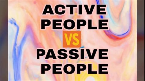 Below we assess the differences between active. Test your Personality / Active Vs. Passive. - YouTube
