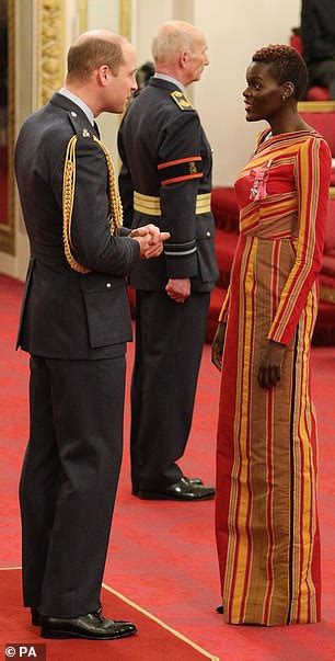 Sheila atim at the olivier awards 2018 winning best actress in a supporting role in a musical. Actress Sheila Atim receives MBE from Prince William ...