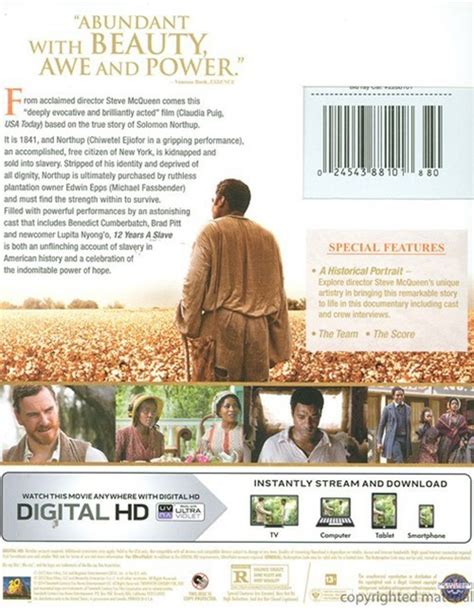 Last week bobbitt earned himself a bafta. 12 Years A Slave (Blu-ray + UltraViolet) (Blu-ray 2013 ...
