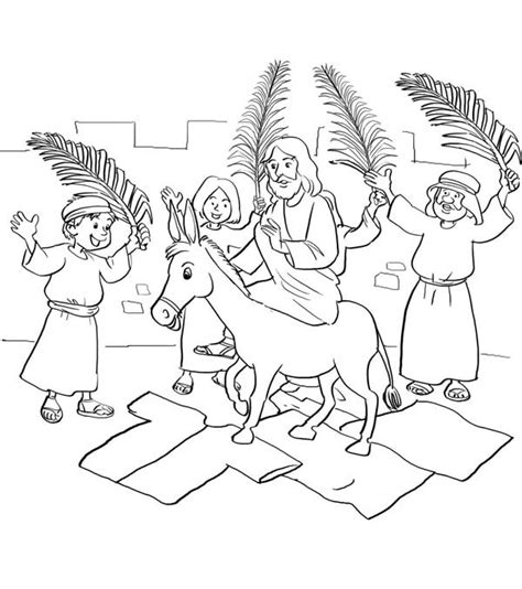 We have collected 39+ palm sunday coloring page to print images of various designs for you to color. Palm Sunday Coloring Pages - Best Coloring Pages For Kids