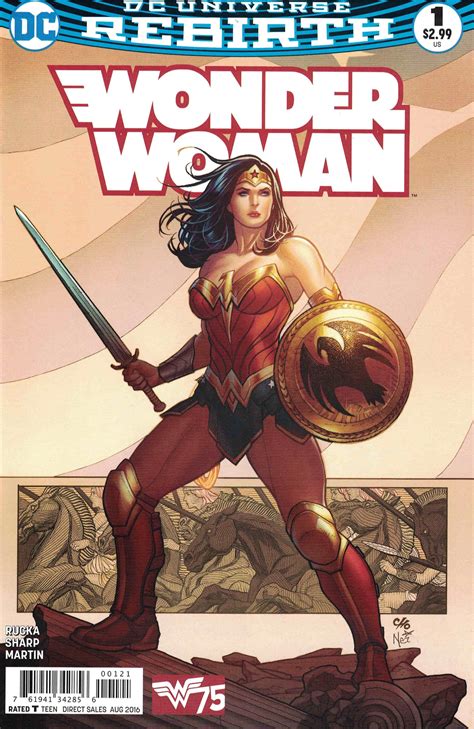 Wonder woman (volume 2) variant covers. Wonder Woman #1 Frank Cho Variant Cover B DC Rebirth 2016 ...