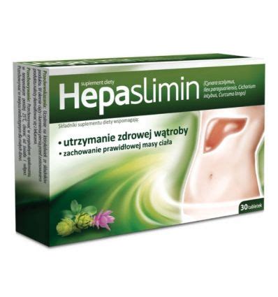 HEPASLIMIN - 30tabl - Aflofarm - Odchudzanie i oczyszczanie - Leki ...