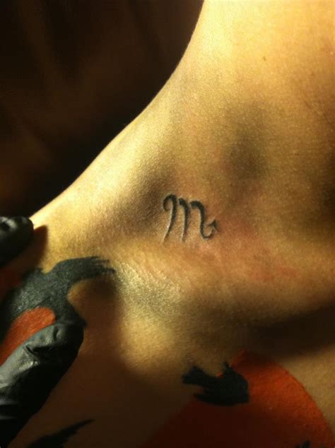 They have deep and penetrating eyes which can. Scorpio Symbol/letter Tattoo by clearfishink on deviantART