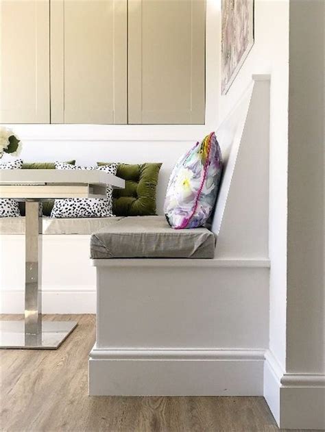 Banquette dining nooks are an extremely efficient use of space: KITCHEN BANQUETTE - DIMENSIONS AND STORAGE IDEAS ...