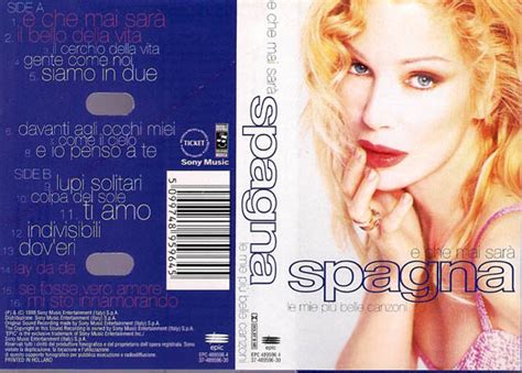 Слушайте indivisibili от spagna на deezer. Official Spagna Fanclub - Discografia - MC Musicassette