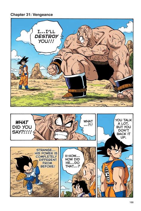 But also the dbs anime tends to be different in terms of the action´s path of their individu. Dragon Ball Full Color - Saiyan Arc Chapter 31 | Dragon ball super manga, Anime dragon ball ...
