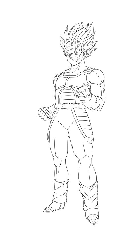 Free printable dragon ball z coloring pages for kids. Fresh Dragon Ball Z Bardock Coloring Pages | Top Free ...