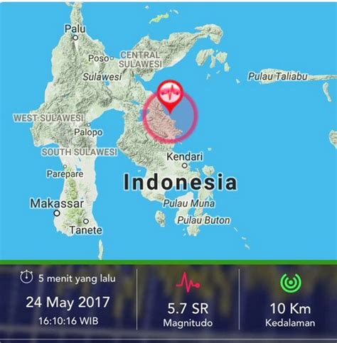 Gempa kemarin mengakibatkan kepanikan di sejumlah daerah di malang raya. Gempa di Malang 24 mei 2017 BMKG | Informasi Terbaru ...