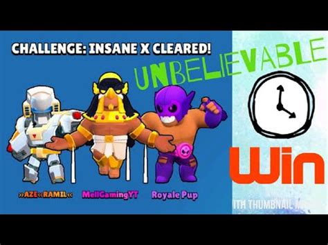 Read this brawl stars guide for the best brawler ranking with ranking criteria including base statistics, star power capability, game mode effectivity a brawler will be ranked higher based on the number of game modes where they will be useful in. Brawl Stars* Unbelievable Win - YouTube