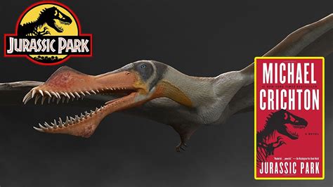 Cearadactylus was a pterosaur, a type of flying reptile. Cearadactylus Bio From The Jurassic Park Novel - YouTube