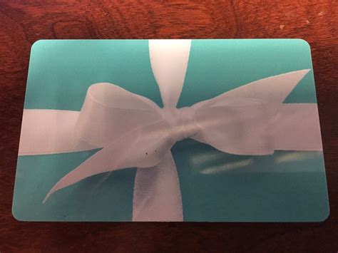 Check spelling or type a new query. Tiffany & Co Gift Card $100 Value | Gift card, Cards, Gift coupons