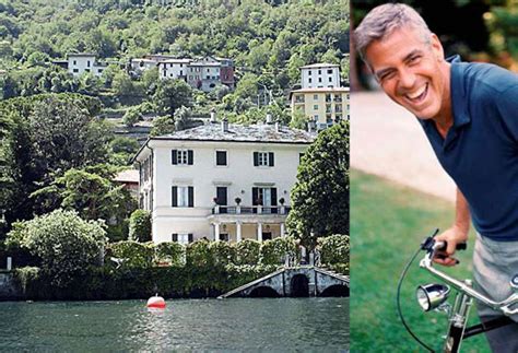 Aktuelle bilder zeigen george vor den trümmern in seinem urlaubsparadies, wo. Wo wohnt Clooney am Comer See?