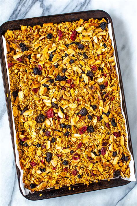 With this simple easy granola the possibilities are almost endless. The VERY BEST Homemade Granola Recipe - The Girl on Bloor