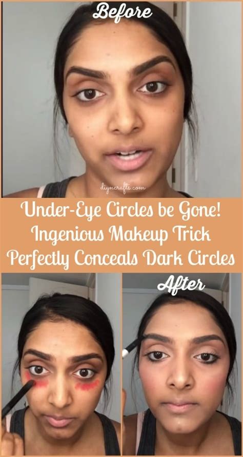 Although dark eye circles are not dangerous, many people seek treatment to try to hide their appearance. Under-Eye Circles be Gone! Ingenious Makeup Trick ...