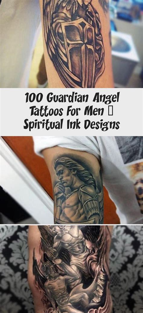 Anne (author) from hobart, tasmania ~ australia.(the little bit broken off the bottom of aus) on june 04, 2014: 100 Guardian Angel Tattoos For Men - Spiritual Ink Designs ...