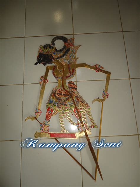 Pelayan tokoh baik diwakili oleh semar, gareng, petruk dan bagong. KAMPUNG SENI: WAYANG PENTAS