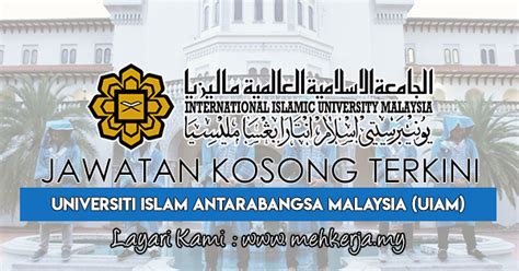 Meet malaysia's top universities for 2019. Jawatan Kosong Terkini di Universiti Islam Antarabangsa ...