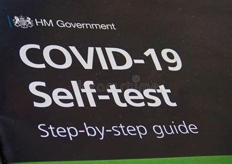 Find out how to use a rapid lateral flow home test kit and learn what help is available. UK Government Covid19 Self-Test Guide Editorial Photography - Image of cornavirus, government ...