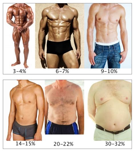 Por ello, calcular tu porcentaje de grasa corporal es una buena forma de establecer un objetivo de pérdida de peso coherente, y ver si este es realista. Culturismo y Fitness: Abdominales