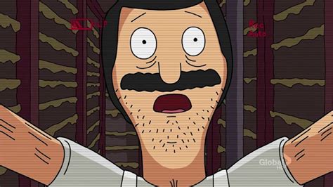 He certainly likes his androids. Bob's Burgers - Bob stuck in the wall - YouTube
