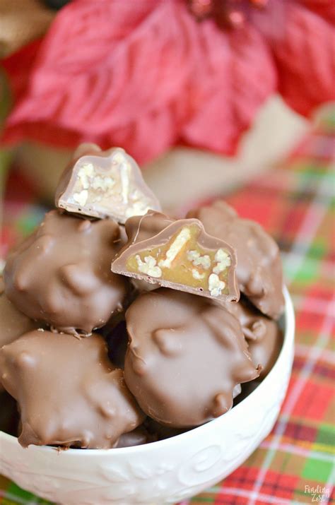 I tried making this recipe as written but the caramel came out so hard that it was inedible. Kraft Caramel Recipes Turtles / Homemade Turtle Candy ...