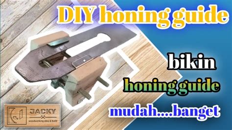 How to make a magnetic honing guide (for sharpening chisels & hand planes) | diy woodworking tools #5: DIY honing guide | bikin honing guide - YouTube