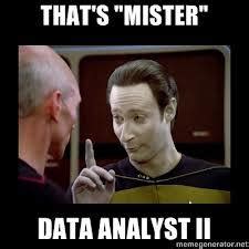 A typical salary for a chartered financial analyst. Career memes of the week: data analyst - Careers ...