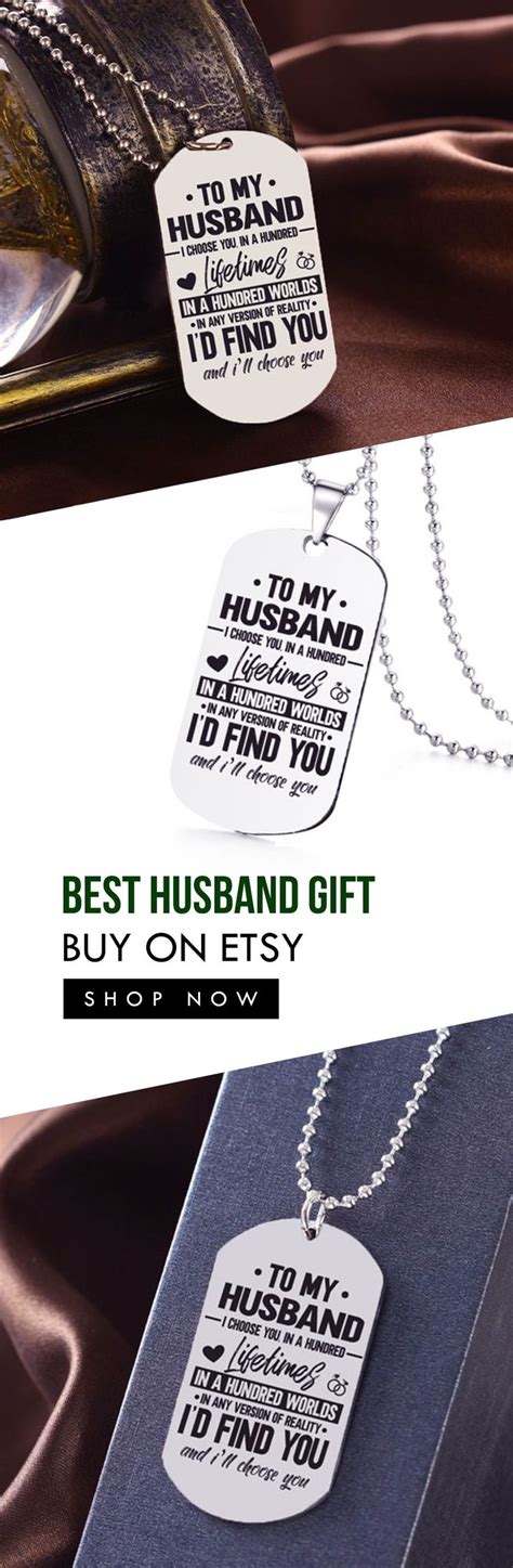 Top 18 birthday gifts for husband who has everything 2021. Beautiful To My Husband Necklace From Wife - Best Gift for ...