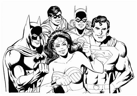 Here are 10 free printable batgirl coloring pages. batgirl robin superman wonder women superheroes coloring ...