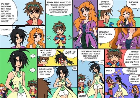 switch clothes 1 - Bakugan Comic Photo (25330899) - Fanpop