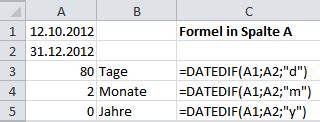 We did not find results for: Excel: Datumsdifferenz berechnen