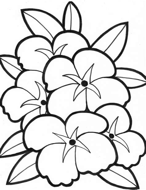 Small medium large full hd original. Easy Coloring Pages Of Flowers at GetDrawings | Free download