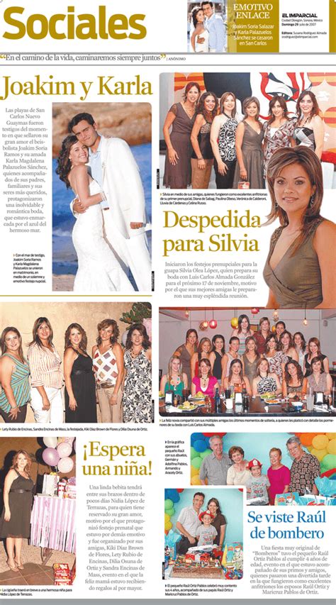 Married to karla…has 2 children: Joakim y Karla