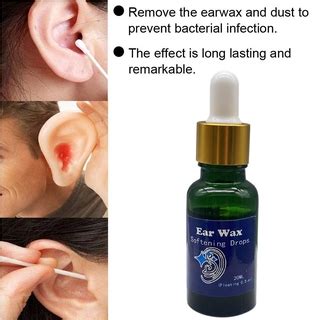 1.drop a few liquid in the external auditory canal 2.waiting to soften the earwax 3.use cotton swabs to pull out. Ear Wax Removal Drops for Clogged Ears - Earwax softening ...