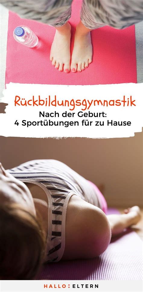 Anstrengende hausarbeiten sind tabu und bewegungen, bei denen sie sich bücken müssen, werden ihnen noch eine weile schmerzen bereiten. Pin auf Sport nach der Geburt