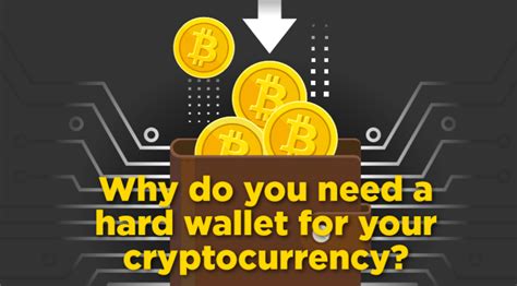 What you need first, though, is a cryptocurrency wallet that acts in a similar way to a traditional online bank account. Why do you need a hard wallet for your cryptocurrency ...