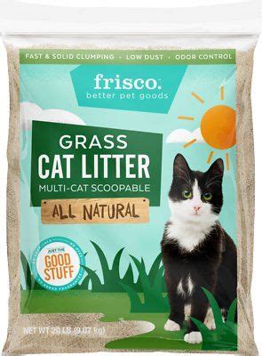 Cedarific is a 100% all natural cat litter. Frisco All Natural Grass Clumping Cat Litter, 20-lb bag ...